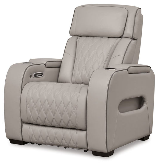 Boyington - Power Recliner/Adj Headrest - Hornell Furniture Outlet