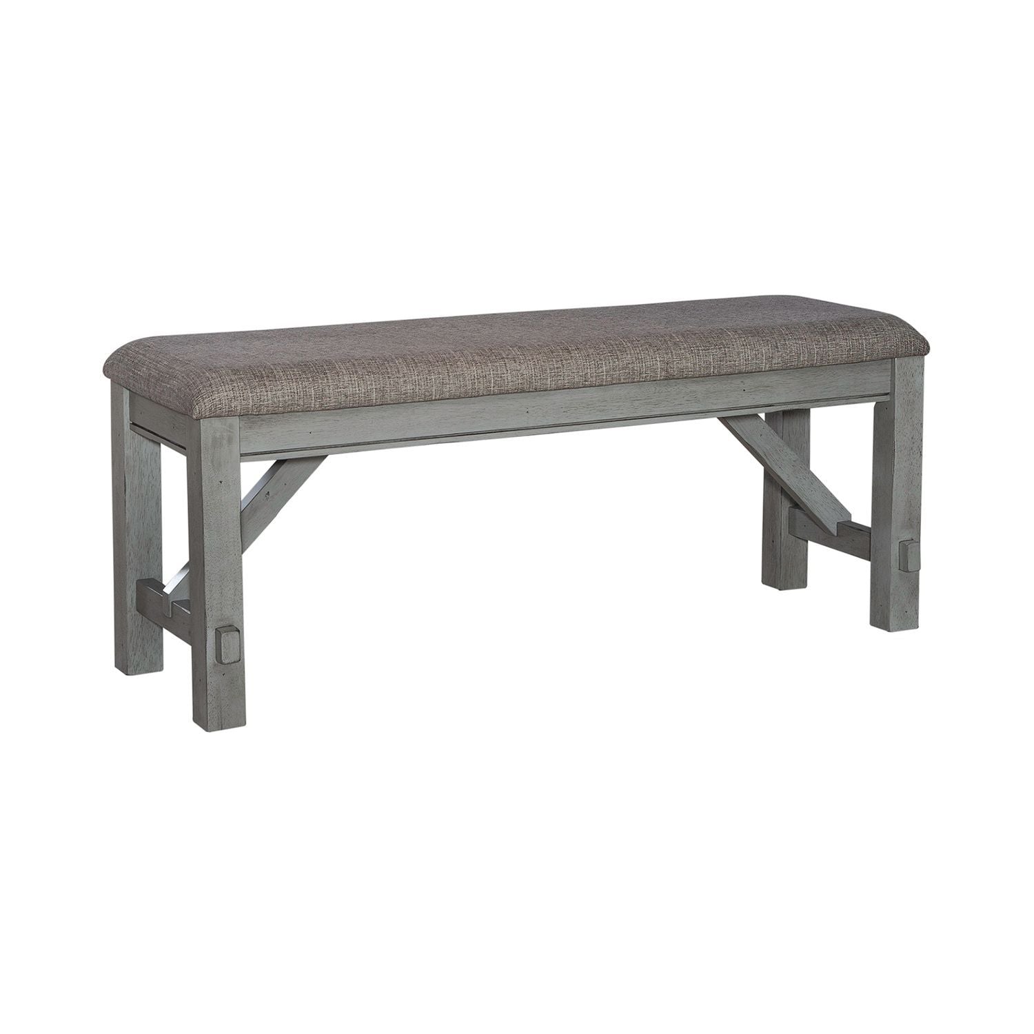 Newport - Dining Bench - Gray - Hornell Furniture Outlet