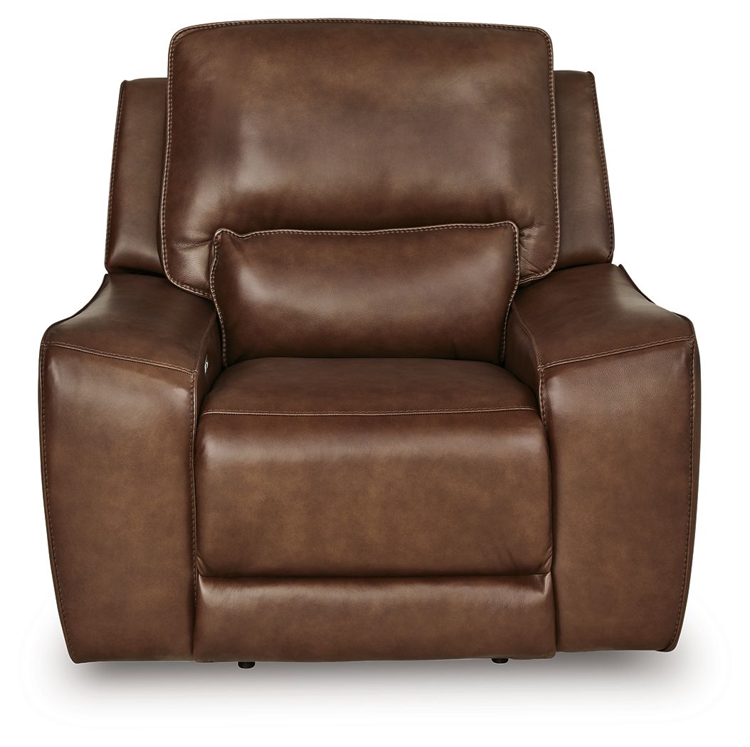 DeepWakes - Power Recliner With Adjustable Headrest - Hornell Furniture Outlet