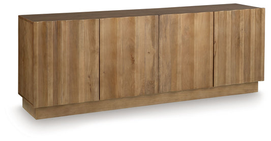 Timkins - Accent Cabinet - White Washed - Hornell Furniture Outlet