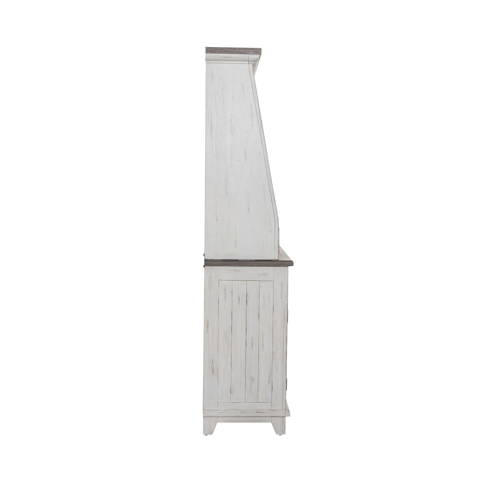 River Place - Server & Hutch - White - Hornell Furniture Outlet