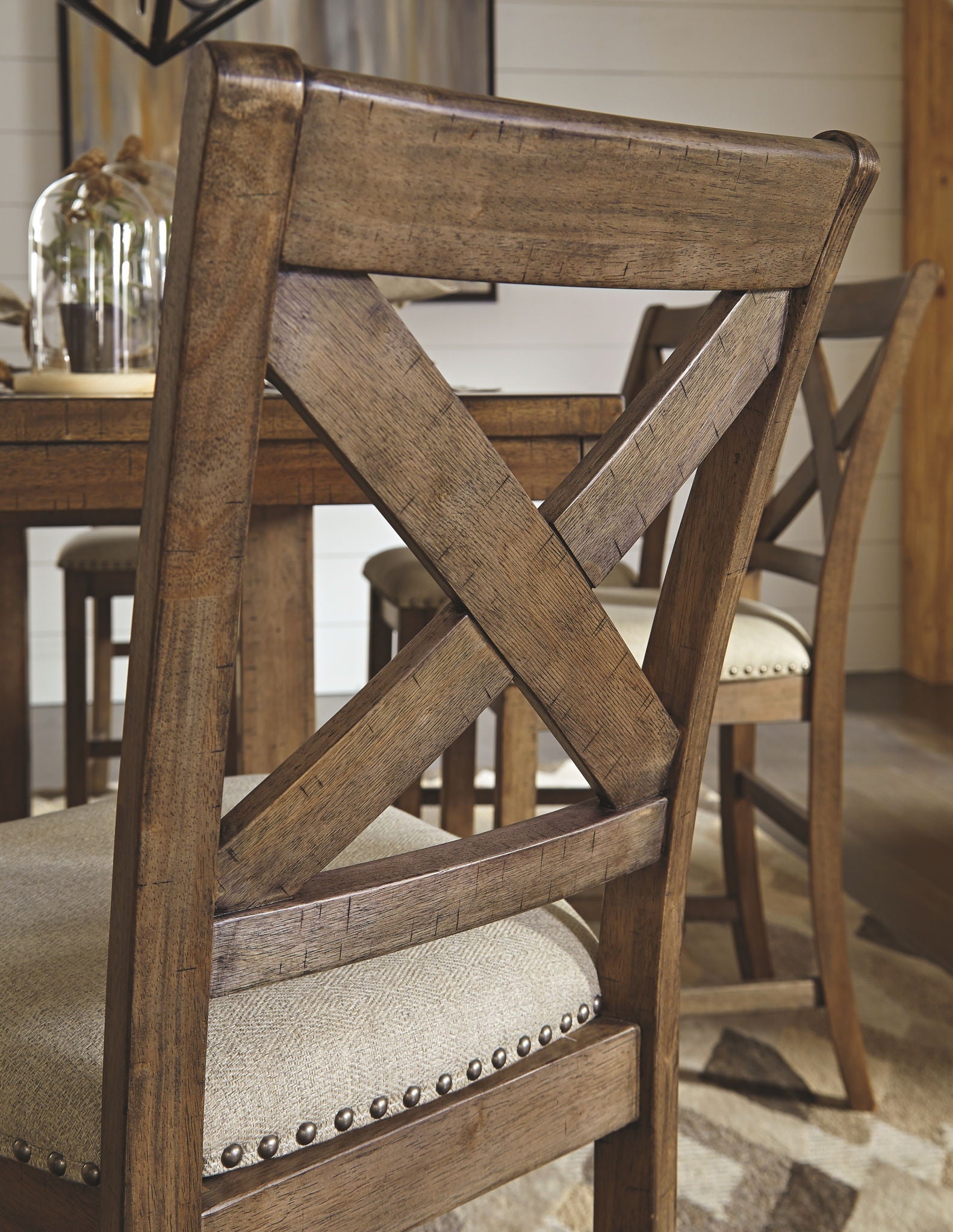 Moriville - Rectangular Dining Table Set - Counter Height - Hornell Furniture Outlet