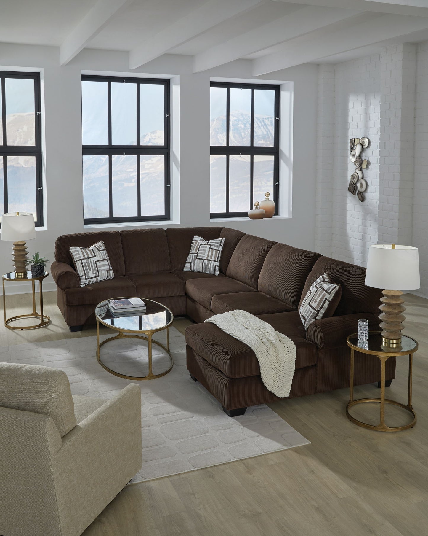 Kimlee - Sectional - Hornell Furniture Outlet