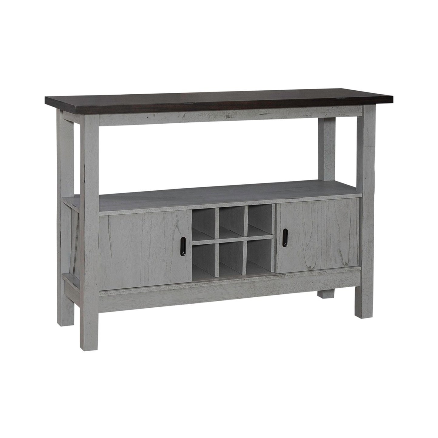 Newport - Server - Gray - Hornell Furniture Outlet