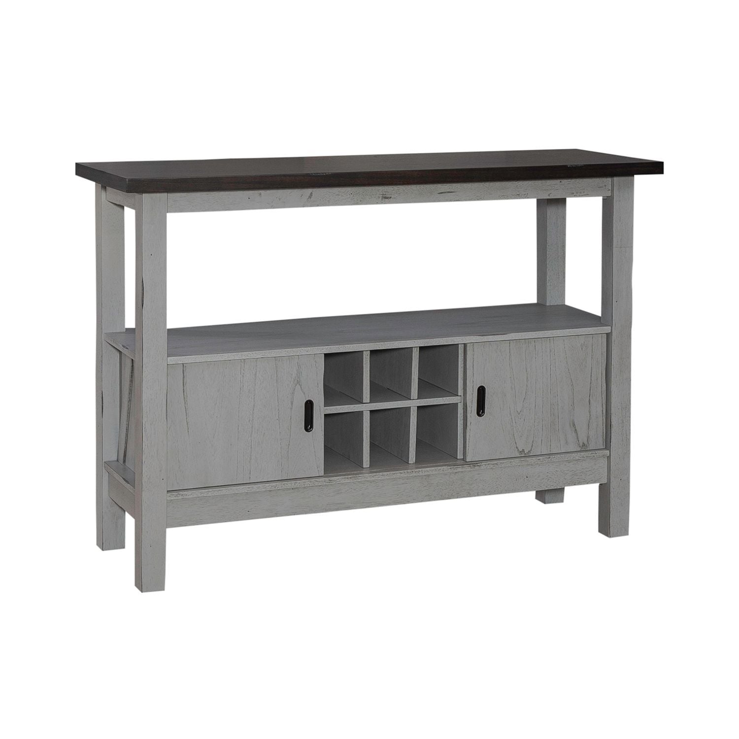 Newport - Server - Gray - Hornell Furniture Outlet