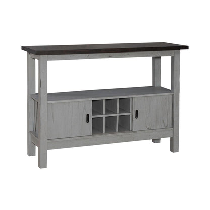 Newport - Server - Gray - Hornell Furniture Outlet
