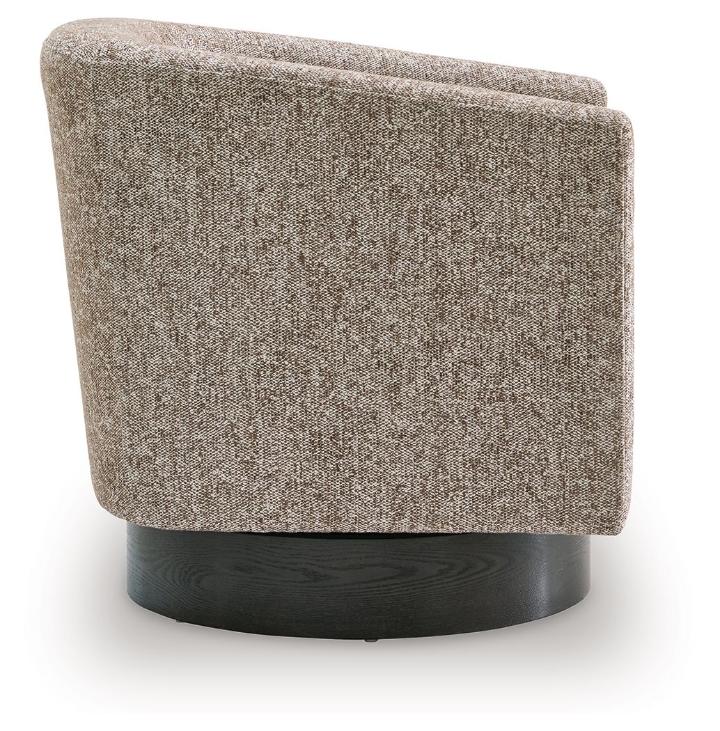 Jorryn - Swivel Accent Chair - Brown - Hornell Furniture Outlet