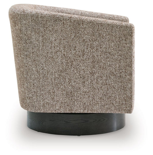 Jorryn - Swivel Accent Chair - Brown - Hornell Furniture Outlet