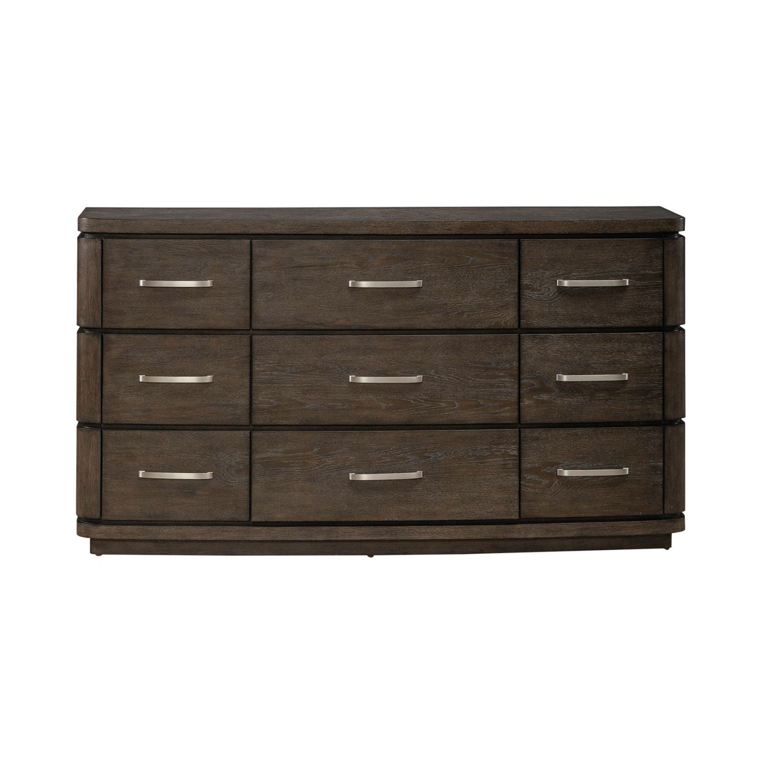 Cascade Falls - 9 Drawer Dresser - Satin Espresso - Hornell Furniture Outlet