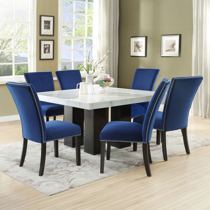 Camila - Square Dining Set - White Top - Hornell Furniture Outlet