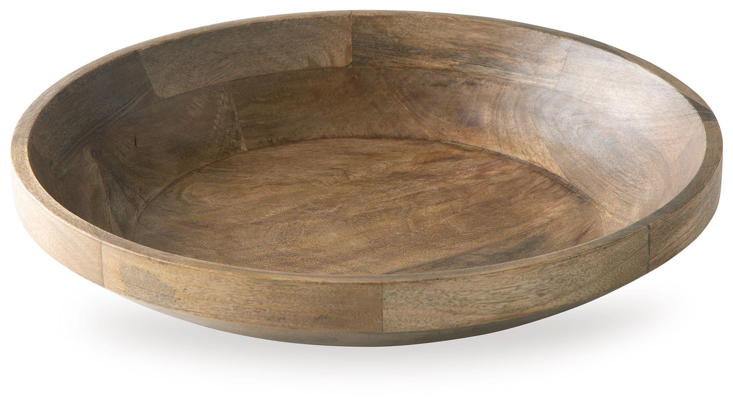 Clayburg - Bowl - Natural Brown - Hornell Furniture Outlet