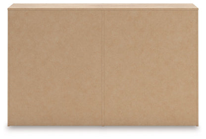 Sanginlane - Tan - Six Drawer Dresser - Hornell Furniture Outlet