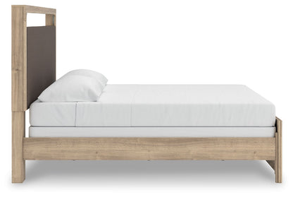 Kinlanni - Upholstered Panel Bed - Hornell Furniture Outlet
