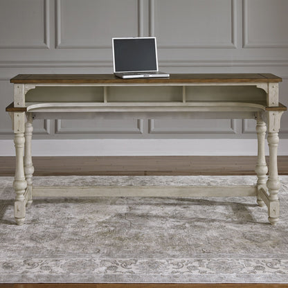 Morgan Creek - Console Bar Table - White - Hornell Furniture Outlet