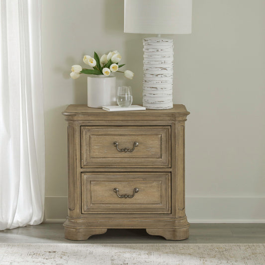 Magnolia Manor - 2 Drawer Night Stand - Hornell Furniture Outlet
