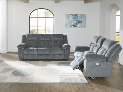 Tip - off - Reclining Living Room Set - Hornell Furniture Outlet