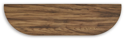 Austanny - Warm Brown - Sofa Table - Hornell Furniture Outlet