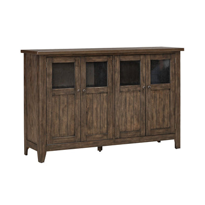 Midland Falls - Buffet - Dark Brown - Hornell Furniture Outlet