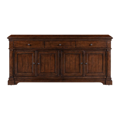Arden Road - 74" TV Console - Cherry - Hornell Furniture Outlet