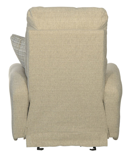 McPherson - Power Lay Flat Recliner - Buff - Hornell Furniture Outlet