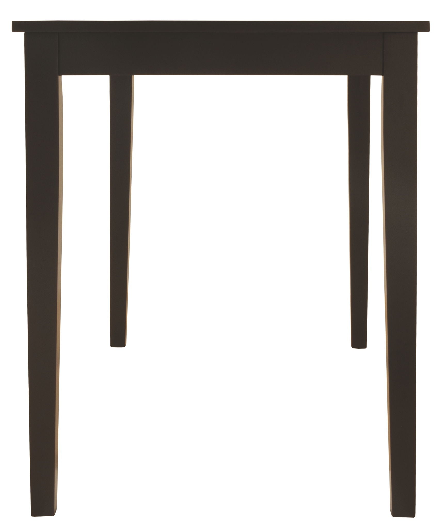 Kimonte - Dark Brown - Rectangular Dining Room Table - Hornell Furniture Outlet