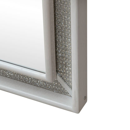 Reflections - Lighted Mirror - White - Hornell Furniture Outlet