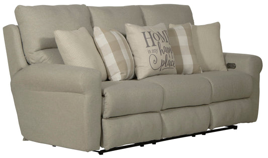 Westport - Power Lay Flat Reclining Sofa - Hornell Furniture Outlet