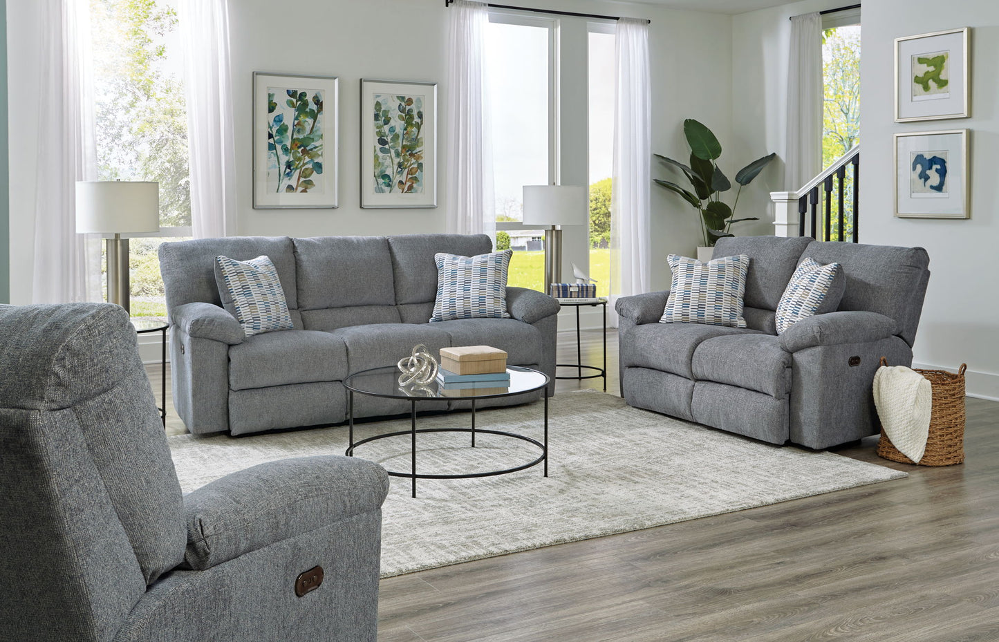 Tyler - Reclining Loveseat - Hornell Furniture Outlet