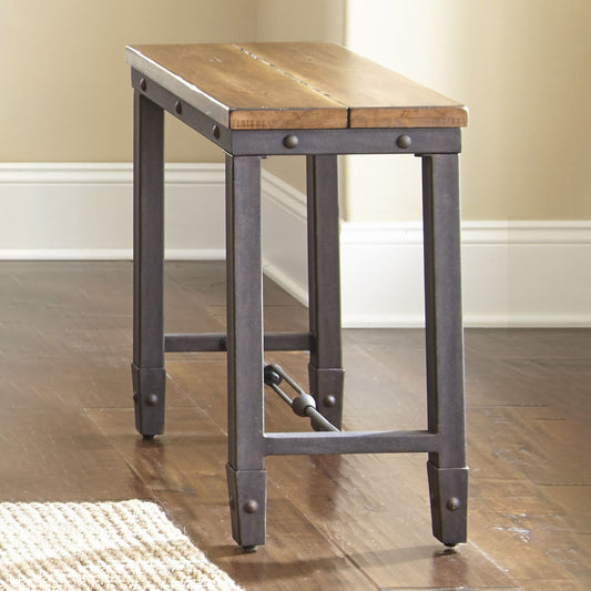 Ashford - Chairside End Table - Brown - Hornell Furniture Outlet