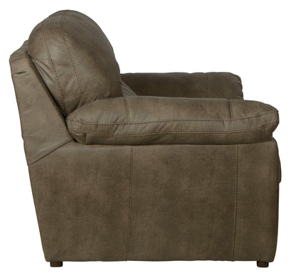 Bradshaw - Loveseat - Mushroom - Hornell Furniture Outlet