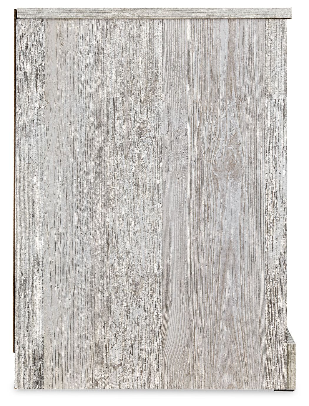 Paxberry - One Drawer Night Stand - Open Cubby - Whitewash - Hornell Furniture Outlet