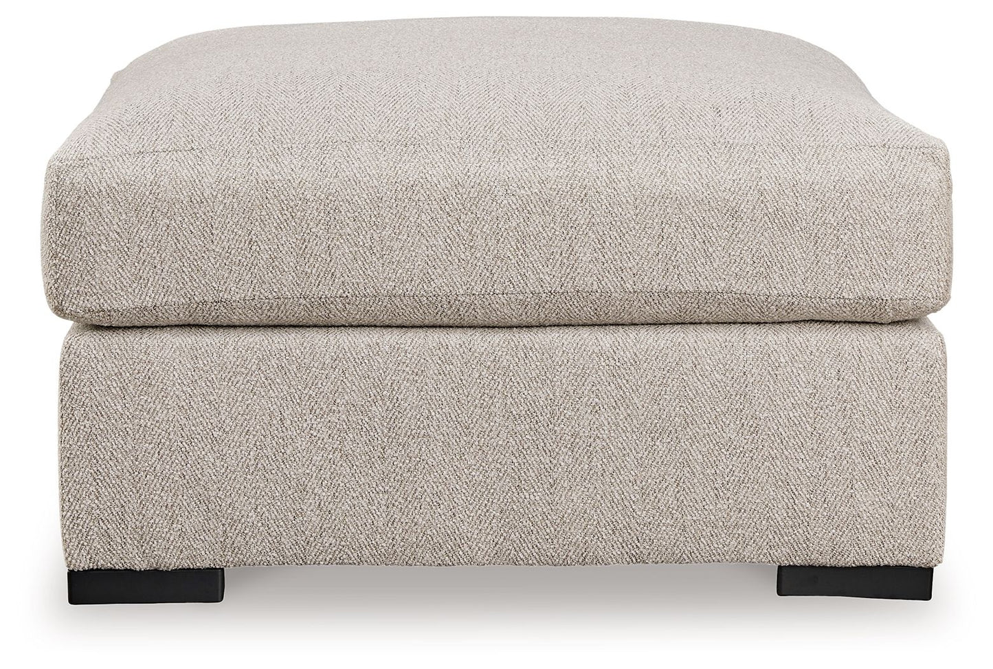 Ballyton - Sand - Oversized Accent Ottoman - Hornell Furniture Outlet
