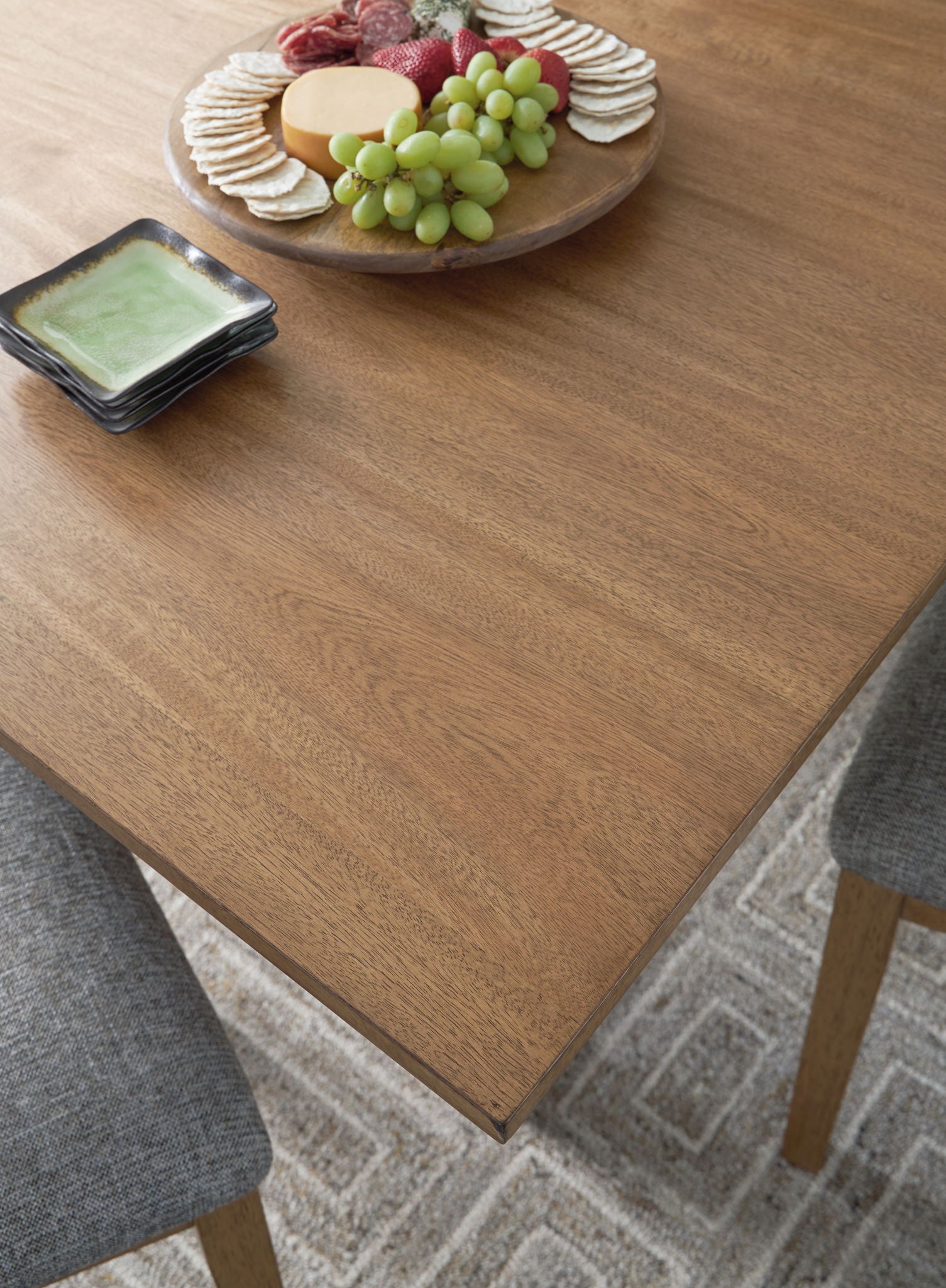 Sherbana - Light Brown - Rectangular Dining Room Extension Table - Hornell Furniture Outlet