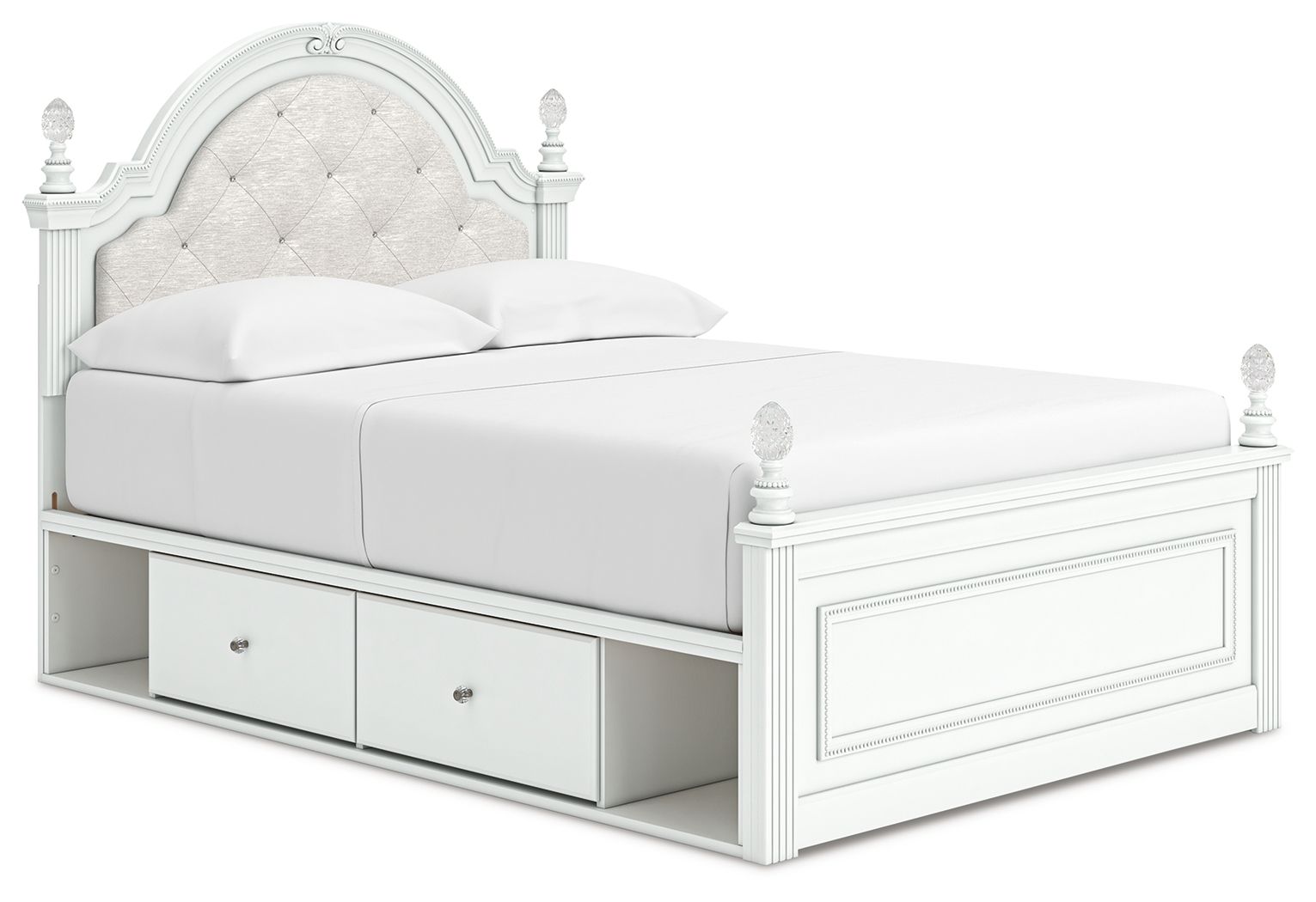Kozlani - Upholstered Panel Storage Bed - Hornell Furniture Outlet