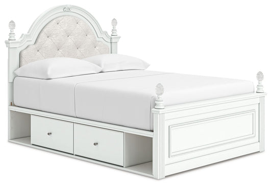 Kozlani - Upholstered Panel Storage Bed - Hornell Furniture Outlet