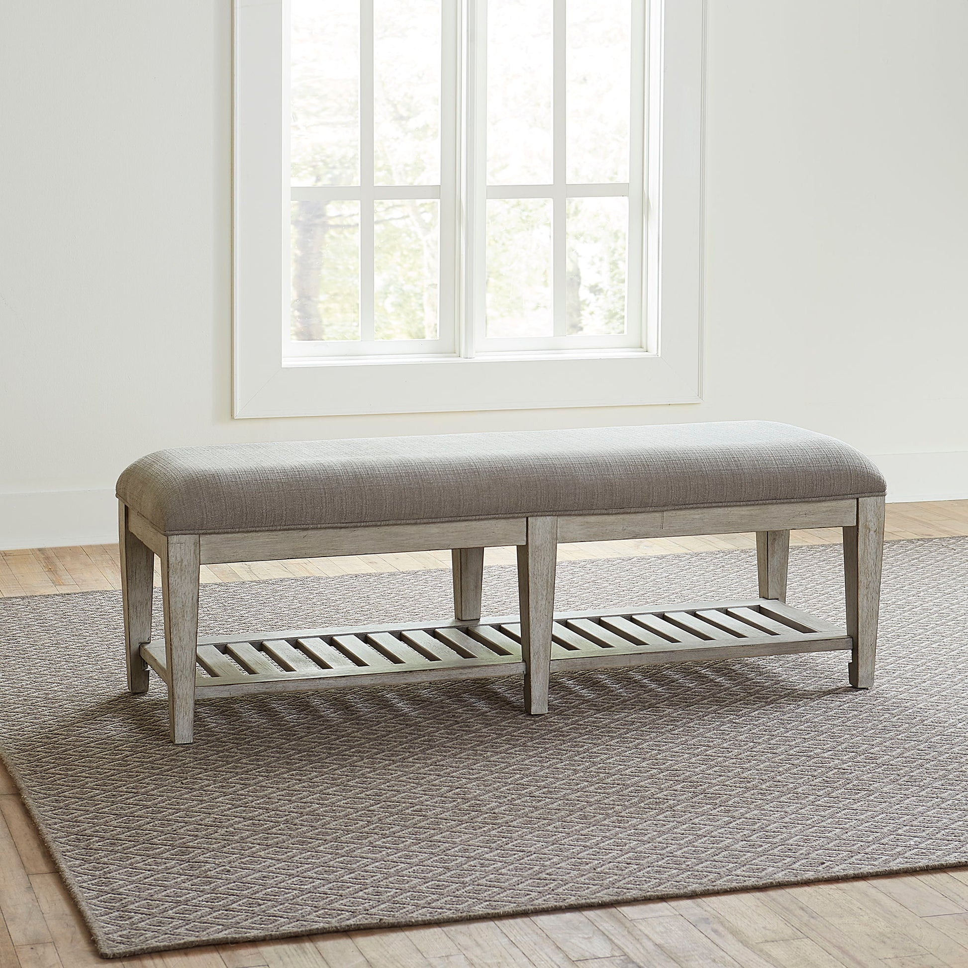 Heartland - Bed Bench - White - Hornell Furniture Outlet