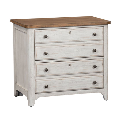Farmhouse Reimagined - Lateral File - White - Hornell Furniture Outlet