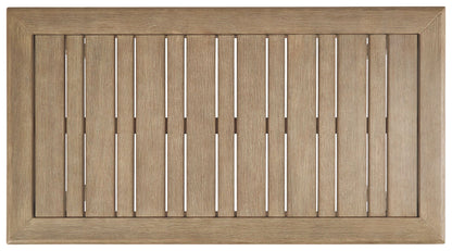 Gerianne - Brown - Rectangular Cocktail Table - Hornell Furniture Outlet