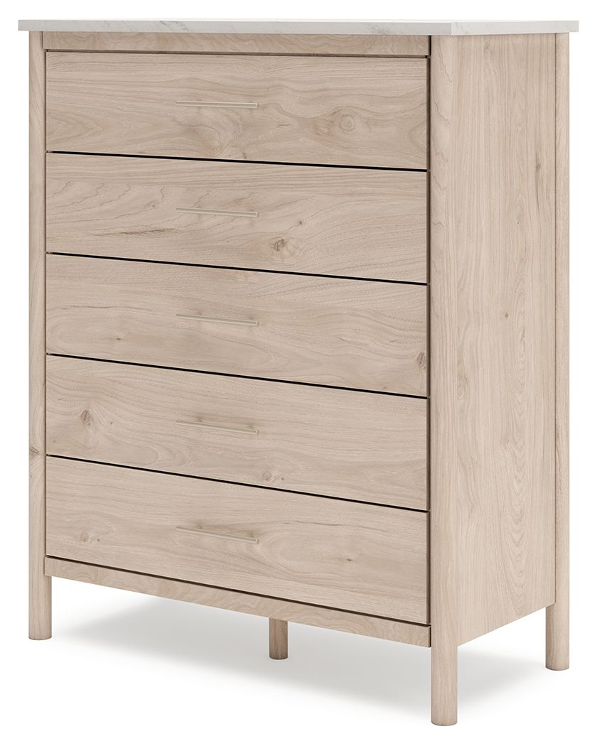 Cadmori - Five Drawer Wide Chest - Hornell Furniture Outlet