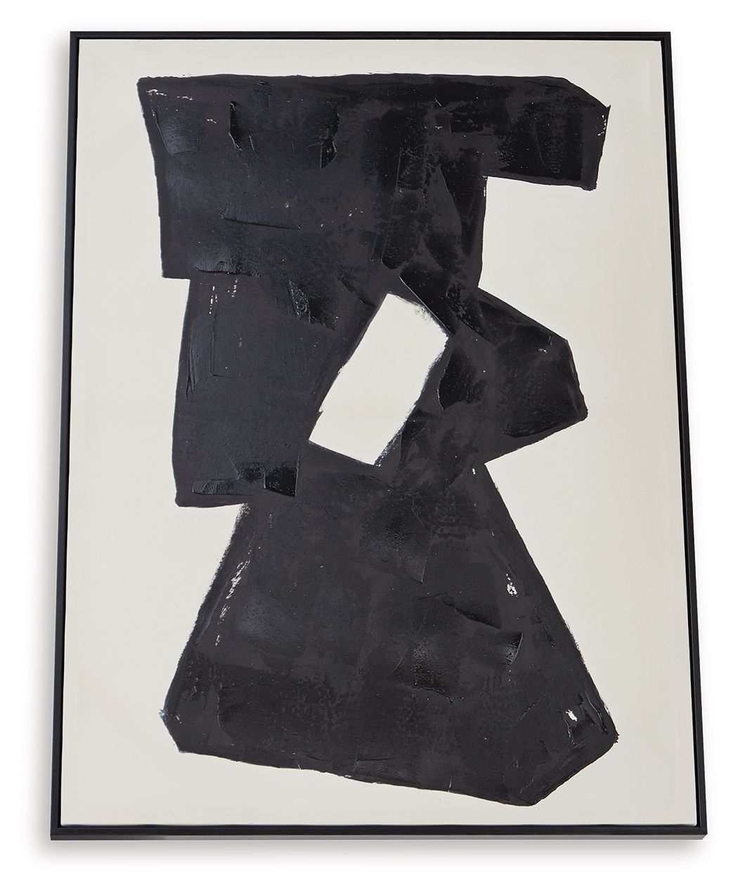 Garviery - Black / Cream - Wall Art - Hornell Furniture Outlet