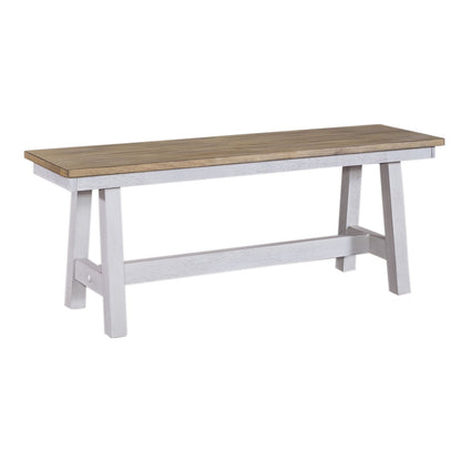 Lindsey Farm - Trestle Table Set - Hornell Furniture Outlet