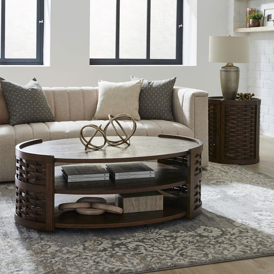 Warren Park - 3 Piece Set - Brown - Hornell Furniture Outlet