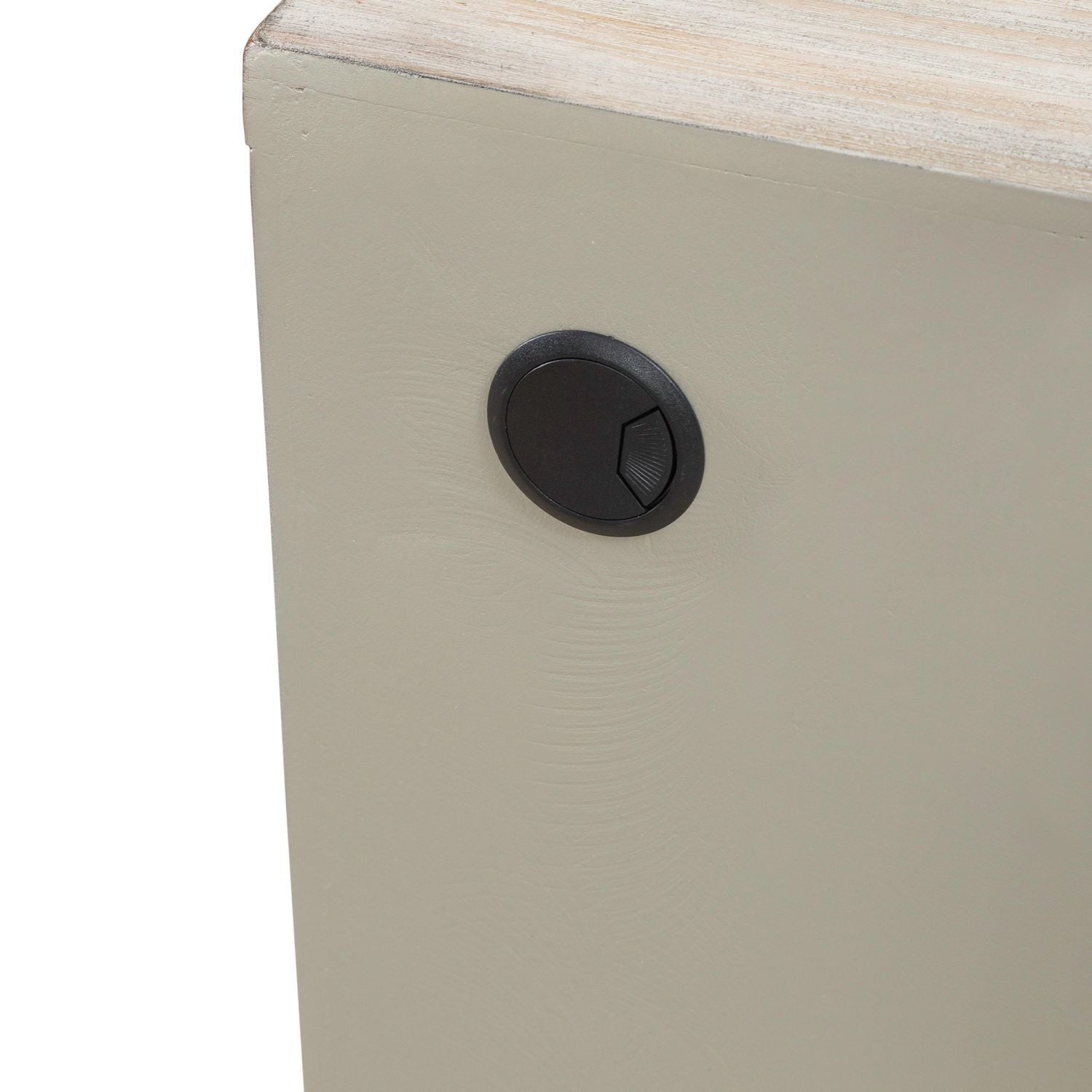 Terrace - 4 Door Accent Cabinet - Gray - Hornell Furniture Outlet