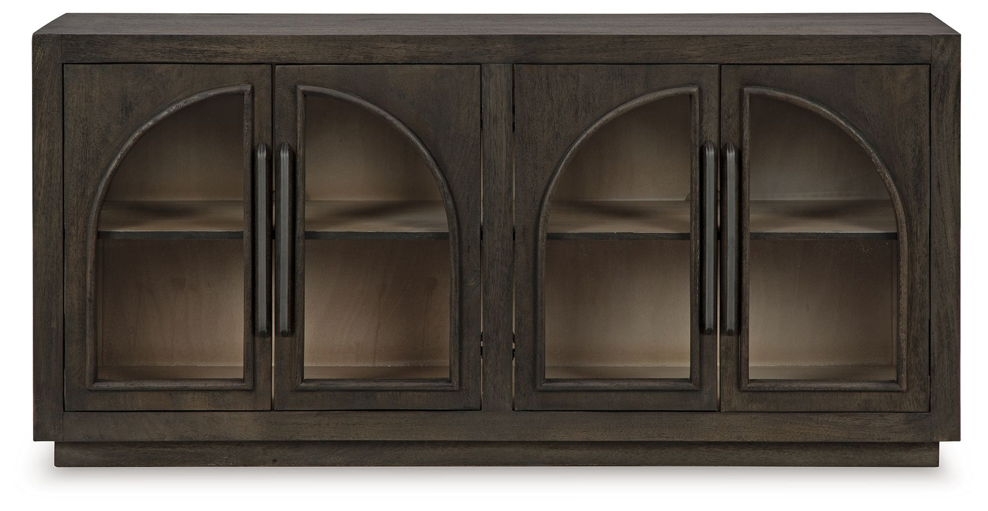 Dreley - Grayish Brown - Accent Cabinet - Hornell Furniture Outlet