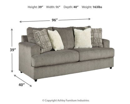 Soletren - Stationary Sofa - Hornell Furniture Outlet