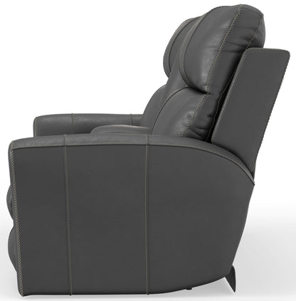 Fredda - Power Recliner Console Loveseat - Hornell Furniture Outlet