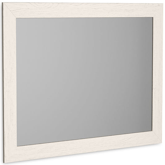 Stelsie - White - Bedroom Mirror - Hornell Furniture Outlet