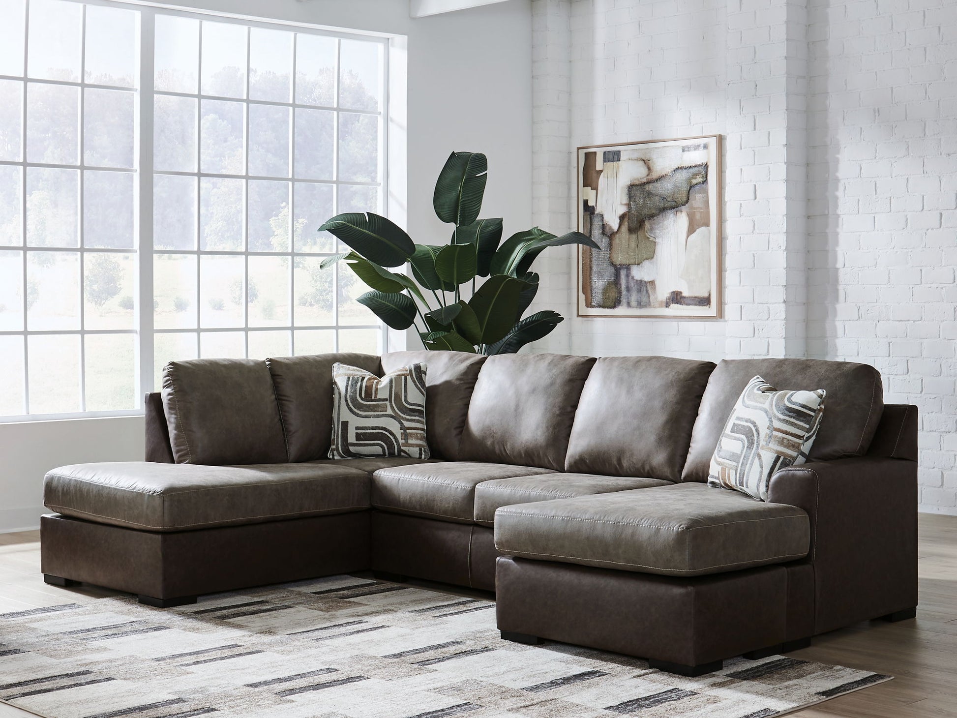 Castille Way - Sectional - Hornell Furniture Outlet