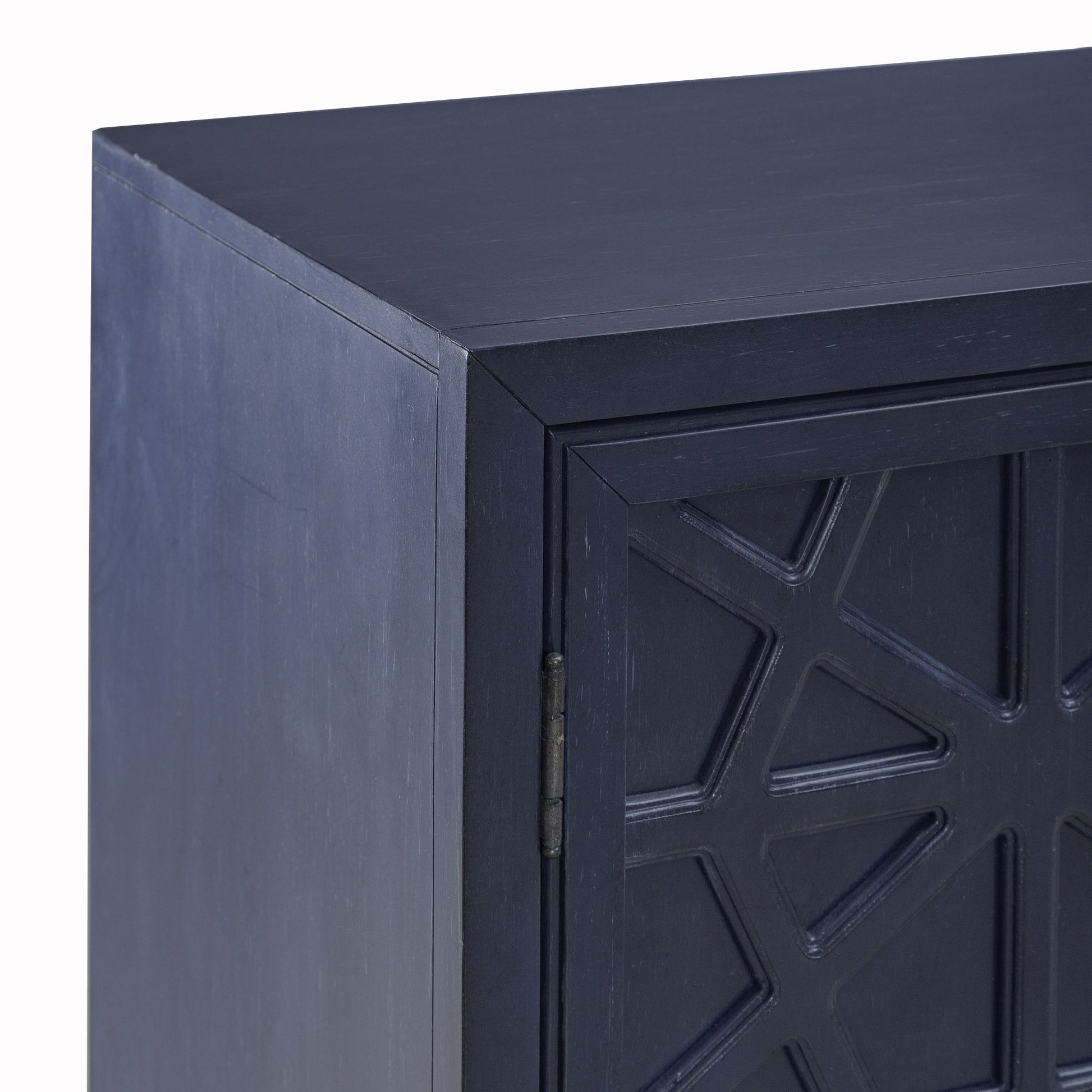 Braxton - Accent Cabinet - Azure Blue - Hornell Furniture Outlet