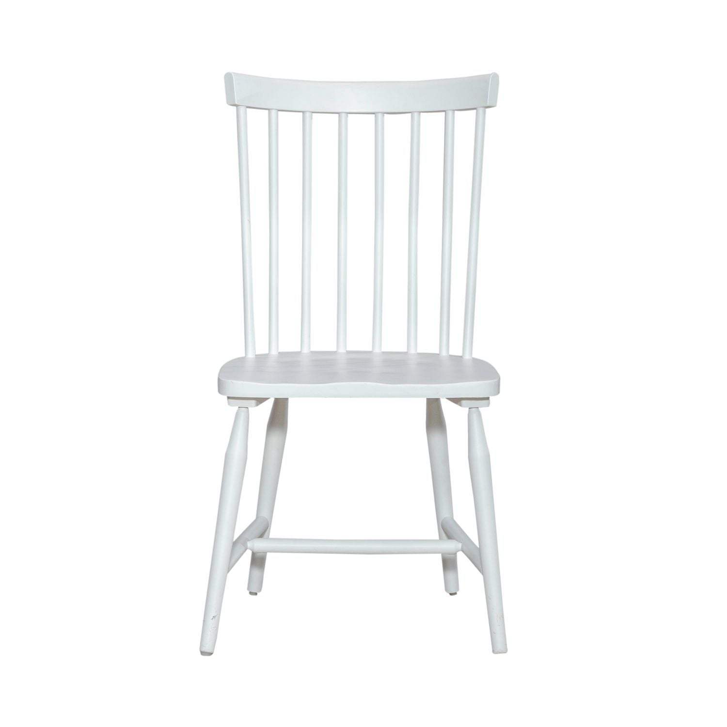 Palmetto Heights - Spindle Back Side Chair (RTA) - White - Hornell Furniture Outlet
